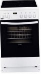 Zanussi ZCV 955301 W Кухненската Печка, тип на фурна: електрически, вид котлони: електрически