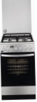 Zanussi ZCK 955311 X Stufa di Cucina, tipo di forno: elettrico, tipo di piano cottura: gas