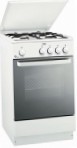 Zanussi ZCG 560 GW Кухненската Печка, тип на фурна: газ, вид котлони: газ