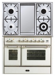 Характеристики Кухонна плита ILVE MD-100FD-VG White фото