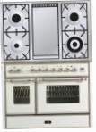 ILVE MD-100FD-VG White Soba bucătărie, tipul de cuptor: gaz, Tip de plită: gaz