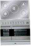 ILVE PDFI-90-MP Stainless-Steel Fornuis, type oven: elektrisch, type kookplaat: elektrisch