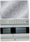 ILVE PDFI-100-MP Stainless-Steel Fornuis, type oven: elektrisch, type kookplaat: elektrisch