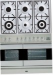 ILVE PDF-1006-MW Stainless-Steel Fornuis, type oven: elektrisch, type kookplaat: gas