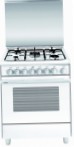 Glem UN7612VX štedilnik, Vrsta pečice: električni, Vrsta kuhališča: plin