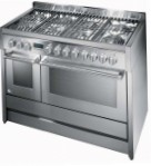 Steel Genesi G12FF Kitchen Stove, type of oven: electric, type of hob: gas