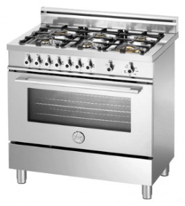 Характеристики Кухненската Печка BERTAZZONI X90 6 GEV X снимка