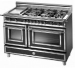 BERTAZZONI H48 6G MFE NE Sporák, typ trouby: elektrický, Typ varné desky: kombinovaný