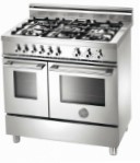 BERTAZZONI W90 5 MFE X Fornuis, type oven: elektrisch, type kookplaat: gas