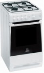 Indesit KN 3G2 (W) 厨房炉灶, 烘箱类型: 气体, 滚刀式: 气体