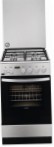 Zanussi ZCK 955301 X Fornuis, type oven: elektrisch, type kookplaat: gas