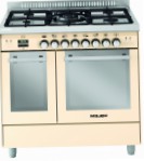 Glem MD912SIV Fornuis, type oven: gas, type kookplaat: gas