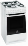 Indesit KN 3GI27 (W) Кухонна плита, тип духової шафи: газова, тип вручений панелі: газова