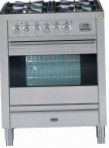 ILVE PF-70-MP Stainless-Steel Soba bucătărie, tipul de cuptor: electric, Tip de plită: gaz