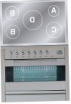 ILVE PFI-90-MP Stainless-Steel Kitchen Stove, type of oven: electric, type of hob: electric