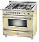 BERTAZZONI H36 6 MFE CR Estufa de la cocina, tipo de horno: eléctrico, tipo de encimera: gas