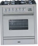 ILVE PW-70-MP Stainless-Steel Virtuvės viryklė, tipo orkaitės: elektros, tipo kaitlentės: dujos