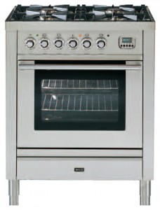 características Estufa de la cocina ILVE PL-70-VG Stainless-Steel Foto
