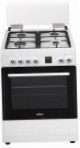 Simfer F66EW46001 Fornuis, type oven: elektrisch, type kookplaat: gas