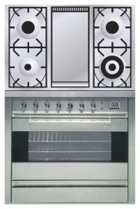 характеристики Кухонная плита ILVE P-90F-VG Stainless-Steel Фото