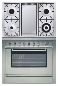 Характеристики Кухонна плита ILVE P-90FL-MP Stainless-Steel фото