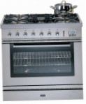 ILVE P-80L-MP Stainless-Steel Кухонна плита, тип духової шафи: електрична, тип вручений панелі: газова