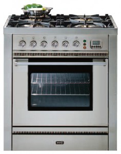 Характеристики Кухонна плита ILVE P-70L-MP Stainless-Steel фото
