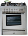 ILVE P-70L-MP Stainless-Steel Stufa di Cucina, tipo di forno: elettrico, tipo di piano cottura: gas