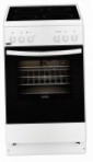 Zanussi ZCV 9550G1 W Kompor dapur, jenis oven: listrik, jenis hob: listrik
