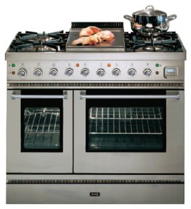 χαρακτηριστικά Σόμπα κουζίνα ILVE PD-90FL-VG Stainless-Steel φωτογραφία