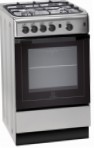 Indesit MVI 5G1C (X) Stufa di Cucina, tipo di forno: gas, tipo di piano cottura: gas