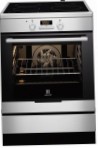 Electrolux EKI 96450 AX Kitchen Stove, type of oven: electric, type of hob: electric