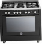 Ardesia PL 96GG42V BLACK štedilnik, Vrsta pečice: plin, Vrsta kuhališča: kombinirani
