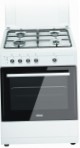 Simfer F66GW41001 Fornuis, type oven: gas, type kookplaat: gas