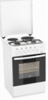 Flama RK2213-W Fornuis, type oven: elektrisch, type kookplaat: gecombineerde
