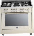 Ardesia PL 96GG42V CREAM 厨房炉灶, 烘箱类型: 气体, 滚刀式: 结合