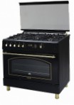 RICCI RGC 9030 BL Кухонная плита, тип духового шкафа: газовая, тип варочной панели: газовая
