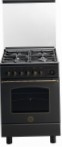 Ardesia D 667 RNS BLACK Estufa de la cocina, tipo de horno: eléctrico, tipo de encimera: gas