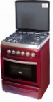 RICCI RGC 6040 RD 厨房炉灶, 烘箱类型: 气体, 滚刀式: 气体