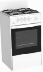 DARINA S GM441 002 W Fornuis, type oven: gas, type kookplaat: gas