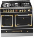 Fratelli Onofri IM 192.50 FEMW BK Кухонная плита, тип духового шкафа: электрическая, тип варочной панели: газовая