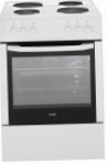 BEKO CSE 56000 GW Kitchen Stove, type of oven: electric, type of hob: electric