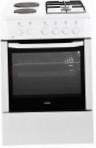 BEKO CSS 54010 GW Kitchen Stove, type of oven: electric, type of hob: combined
