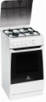 Indesit KN 1G2 (W) Kitchen Stove, type of oven: gas, type of hob: gas