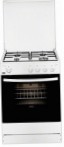 Zanussi ZCG 961021 W Кухонна плита, тип духової шафи: газова, тип вручений панелі: газова