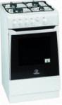 Indesit KNJ 1G2 (W) Кухонна плита, тип духової шафи: газова, тип вручений панелі: газова