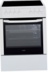 BEKO CSE 67100 GW Fornuis, type oven: elektrisch, type kookplaat: elektrisch