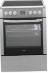BEKO CSM 67300 GS Fornuis, type oven: elektrisch, type kookplaat: elektrisch