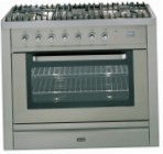 ILVE T-90CL-VG Stainless-Steel Fornuis, type oven: gas, type kookplaat: gas