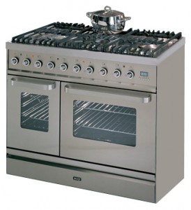Characteristics Kitchen Stove ILVE TD-906W-VG Stainless-Steel Photo